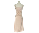 Sleeveless Satin Dress