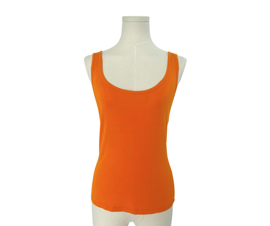 Zara Sleeveless Top - Orange