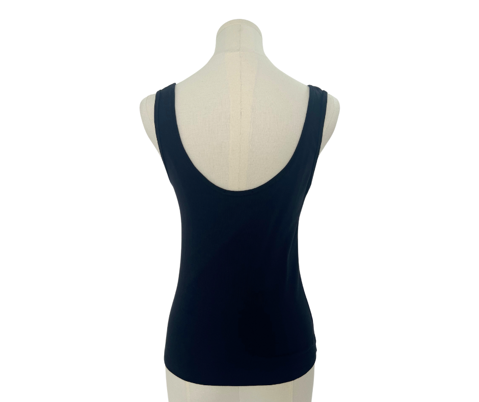 Zara Sleeveless Top - Black